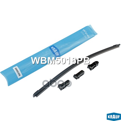 Щетка стеклоочистителя бескаркасная 450мм push button Krauf арт. WBM5018PB