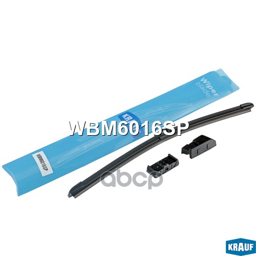 Щетка стеклоочистителя бескаркасная 400мм side pin Krauf арт. WBM6016SP
