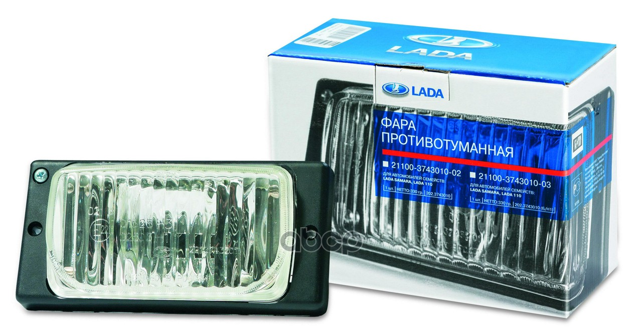 Фара противотуманная ВАЗ-2110 (202.3743010 (Б/Н1) LADA 21100374301003 LADA арт. 21100374301003