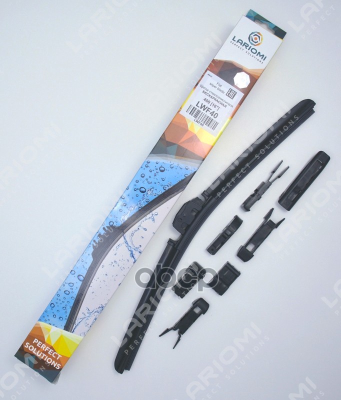 Щетка стеклоочистителя бескаркасная 400мм LARIOMI арт. LWF40