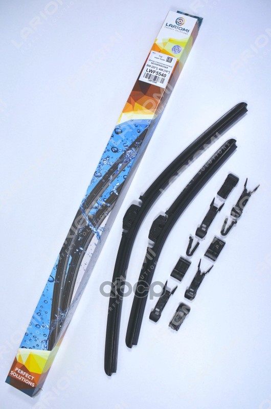 Щетки Стеклоочистителя Бескаркасные К-Т 550/400 Мм LARIOMI арт. LWF5540