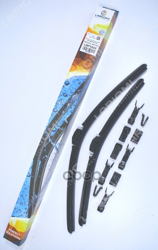 Щетки Стеклоочистителя Бескаркасные К-Т 550/450 Мм LARIOMI арт. LWF5545