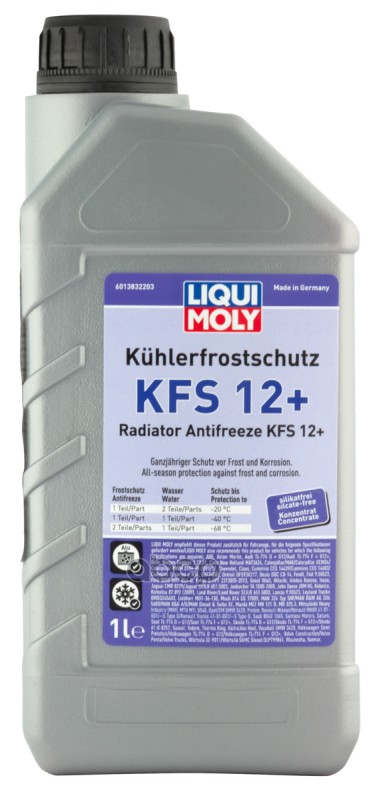 Антифриз (Концентрат) 1Л - Kfs 2001 Plus Красный, G12+, Gm 6277M, Man 324 Snf, Mb 325.3, Gmw 3420, Mtu Mtl 5048, Volvo 128 60...
