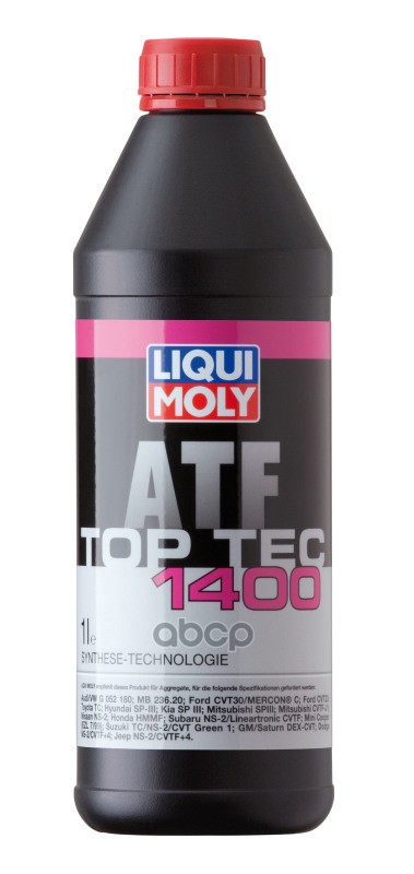 Масло трансмиссионное LIQUI MOLY Top Tec ATF 1400 1 л  8041 / 3662 LIQUI MOLY арт. 8041