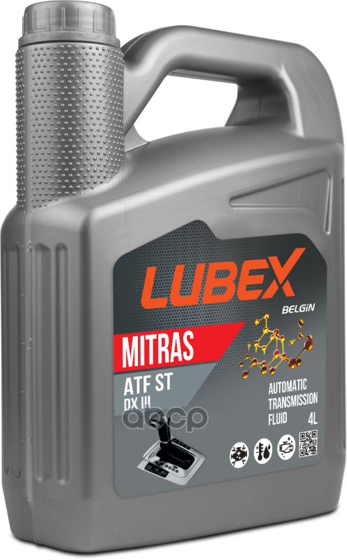 Масло Трансмиссионное Mitras Atf St Dx Iii  4L LUBEX арт. l020-0876-0404