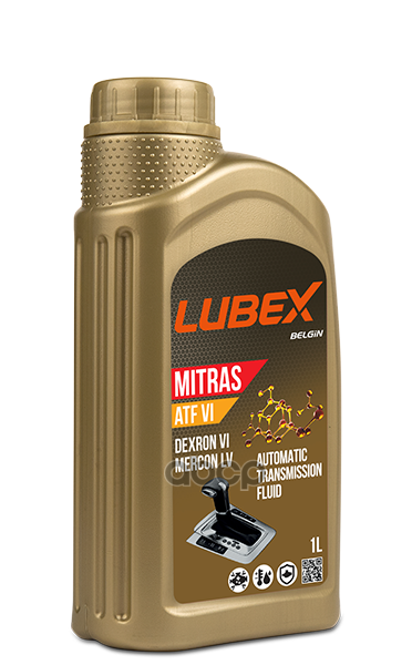 Масло трансмиссионное MITRAS ATF VI  1l LUBEX арт. l020-0877-1201