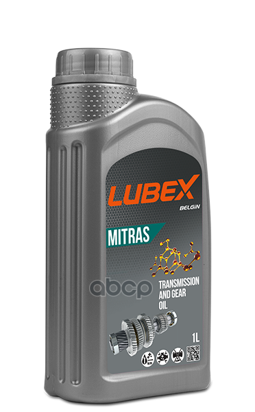 Масло Трансмиссионное Mitras Ax Hyp 80W-90  1L LUBEX арт. l020-0882-1201