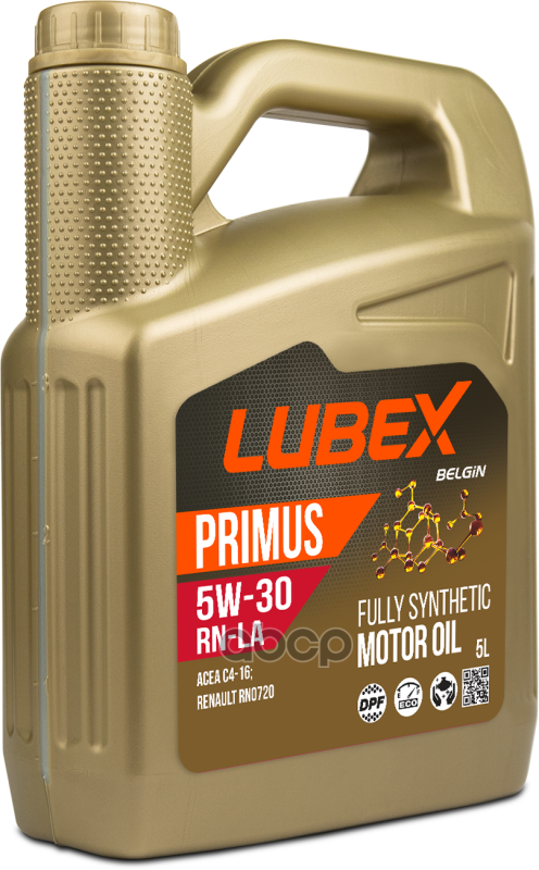 LUBEX Масло Моторное Primus Rn-La 5W-30  5L