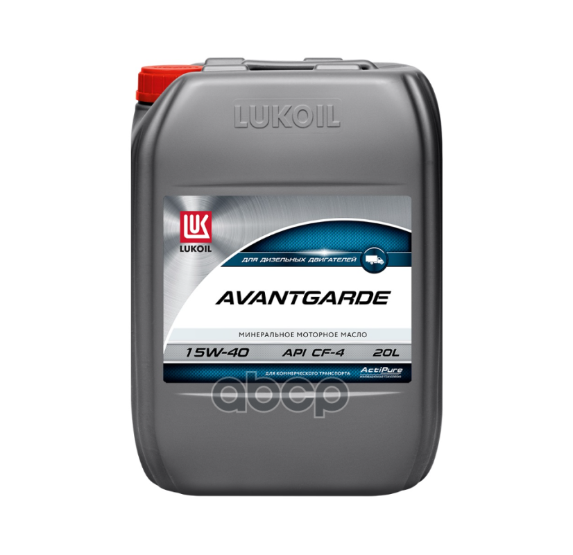 LUKOIL 15W-40 Авангард Api Cf-4/Sg 20Л (Мин. Мотор. Масло) Hcv