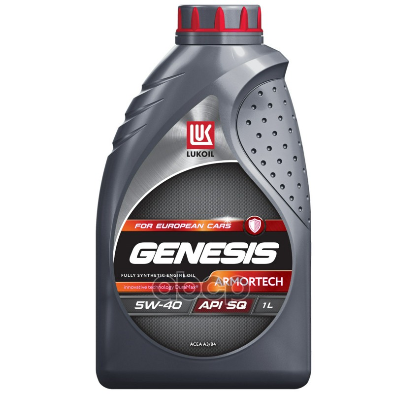 LUKOIL Масло моторное синтетическое LUKOIL GENESIS ARMORTECH 5W-40 SQ/CF, A3/B4 1л