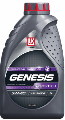 LUKOIL Масло моторное синтетическое Genesis Universal 5W40 SN/CF, A3/B4 1л