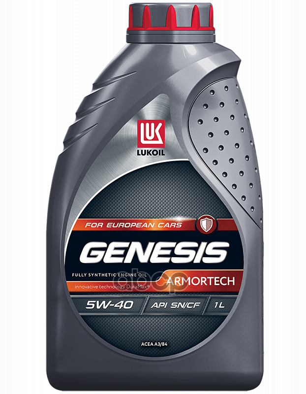 LUKOIL Масло моторное LUKOIL GENESIS ARMORTECH F 5W-40 1л (API SQ) (1539414) 3148670 (2255947)