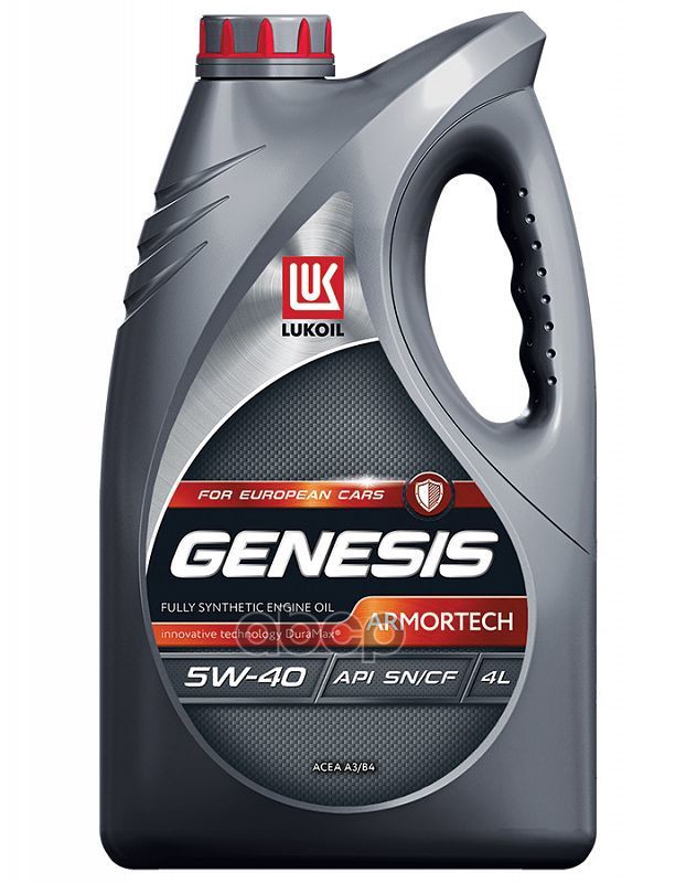 LUKOIL Масло моторное LUKOIL GENESIS ARMORTECH CF|SN|SP|SQ 5W-40 4Л 3148675 (2255948)