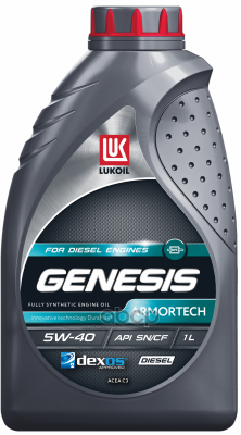 LUKOIL Масло моторное LUKOIL GENESIS ARMORTECH DIESEL 5W-40 1Л 3150233