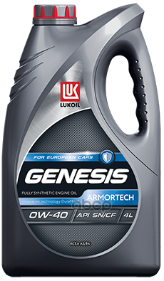 LUKOIL Масло моторное LUKOIL GENESIS ARMORTECH 0W-40 4Л (1539401) 3150665