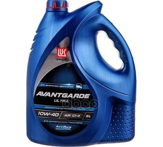 LUKOIL Масло моторное полусинтетическое Avantgarde Ultra 10W40 SL/CI-4, E7 5л