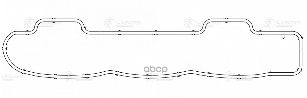 Прокладка клапанной крышки для а/м Peugeot Partner (08-)/Citroen Berlingo (08-) 1.6d (LES 22001) LUZAR арт. les-22001