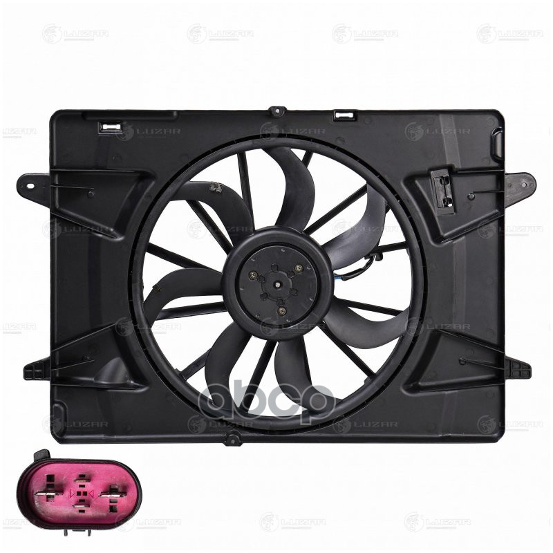 Вентилятор Радиатора Haval F7/F7x (19-) 1.5T/2.0T (С Кожухом) (Lfk 3009) LUZAR арт. LFK3009