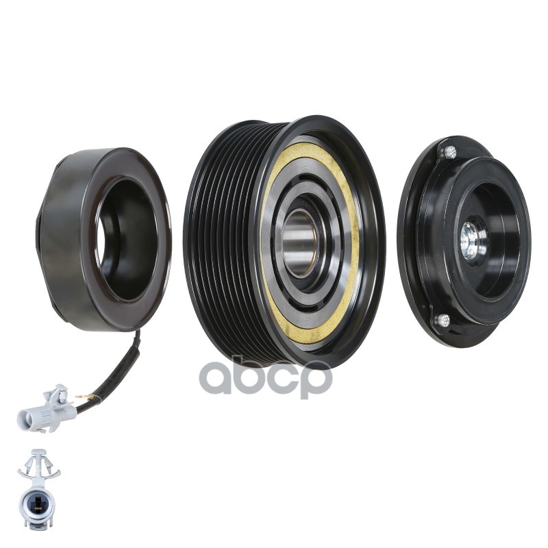 Муфта эл/магн. компрессора кондиц. для Toyota Land Cruiser 200 07- 4.5D/4.6i LMAC1901 LUZAR арт. LMAC1901