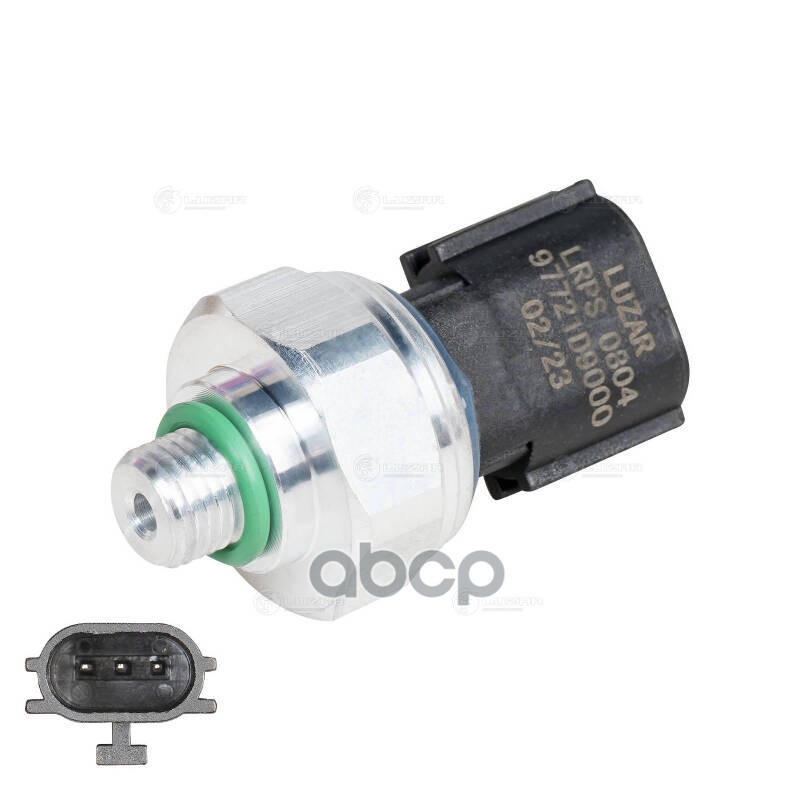 Датчик давления хладагента для а/м Hyundai Solaris (17-)/Kia Rio (17-) (LRPS 0804) LUZAR арт. LRPS0804