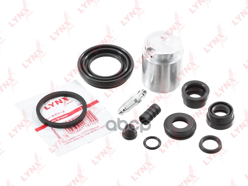 Ремкомплект тормозного суппорта с поршнем заднего (поршень ? 34 mm, суппорт Kasco) KIA Picanto 04-11 LYNXauto BC-6034 LYNXaut...