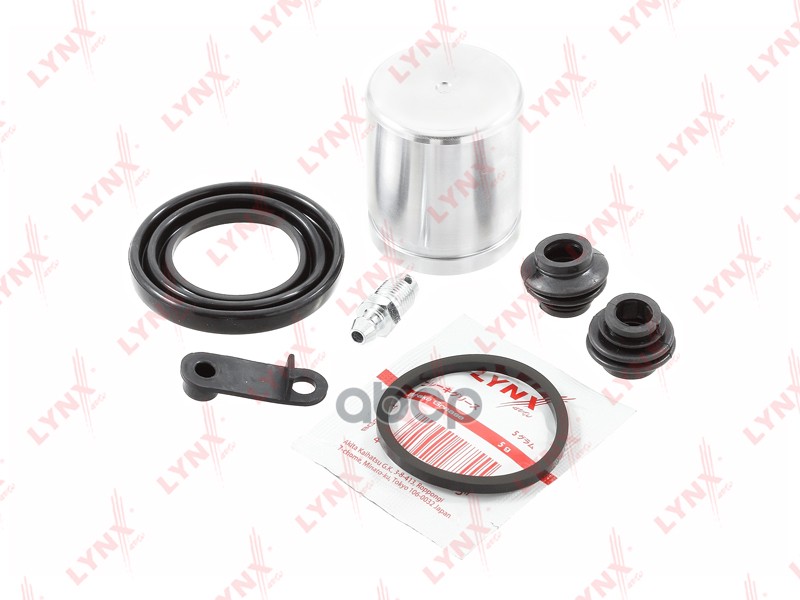 Ремкомплект тормозного суппорта с поршнем заднего (поршень ? 43 mm, суппорт Mando) BC-6216 LYNXauto арт. BC-6216