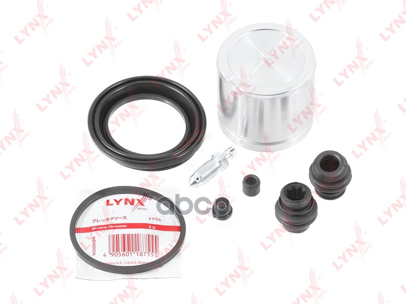 Ремкомплект тормозного суппорта с поршнем переднего (поршень d 57 mm  суппорт Nissan) NISSAN Juke 10 LYNXauto арт. bc-6428