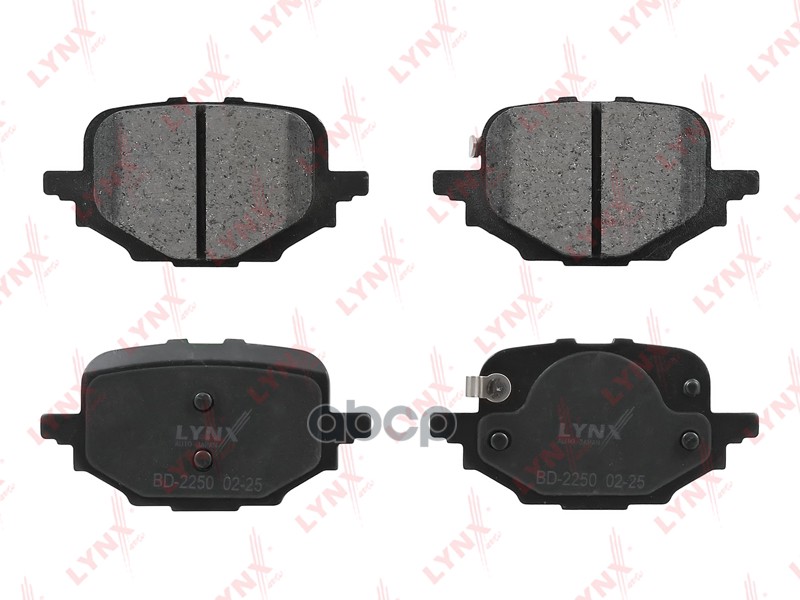 Колодки тормозные задние CHANGAN Uni-V 22> LYNXauto арт. bd-2250