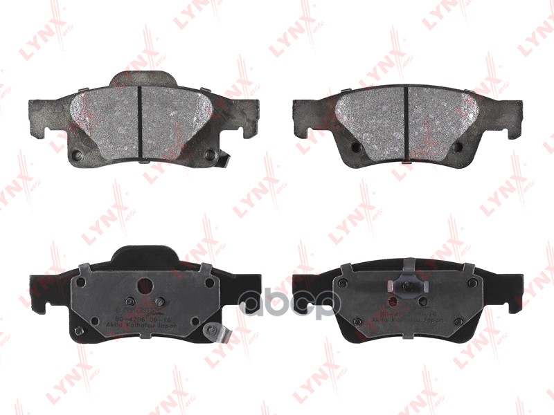 Колодки тормозные задние JEEP Grand Cherokee IV 3.0D-5.7 10> LYNXauto арт. bd-4206
