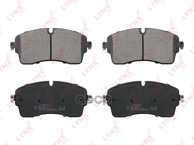 Колодки тормозные передние JAGUAR E-Pace 17>  LAND ROVER Discovery Sport 14> / Evogue 11> LYNXauto арт. bd-5021