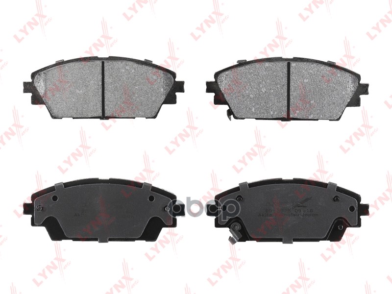 Колодки тормозные передние MAZDA 3(BM/BN) 1.5-2.2D 13> / CX-3 1.5D-2.0 15> LYNXauto арт. bd-5128