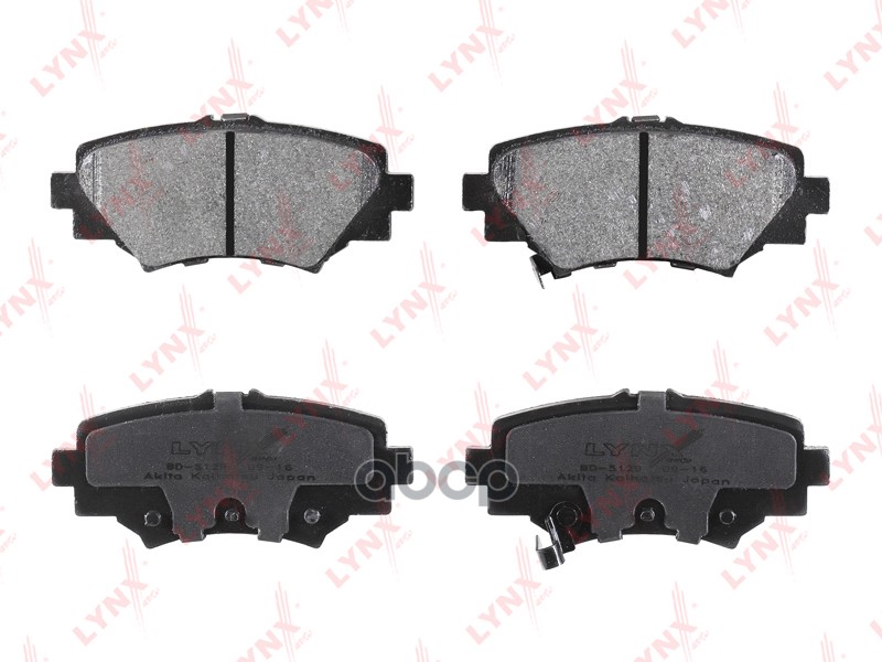 Колодки Тормозные Дисковые | Зад | LYNXauto арт. BD5129