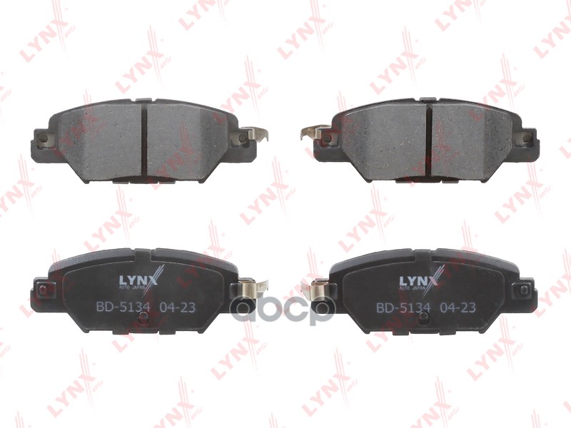 Колодки тормозные задние BD-5134 LYNXauto арт. BD-5134