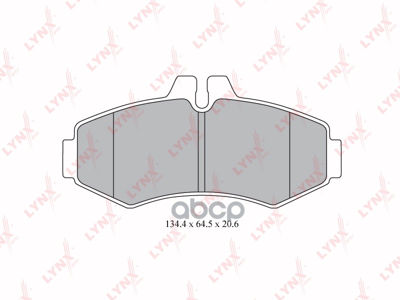 Колодки тормозные передние подходит для MB Vito(W638) 2.0-2.3 96-03 BD-5339 LYNXauto арт. BD-5339