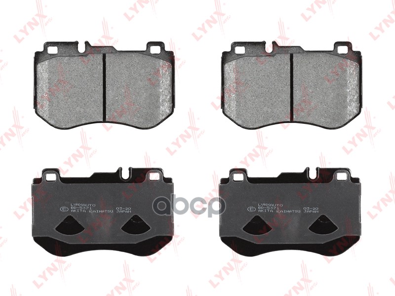 Колодки тормозные передние MERCEDES-BENZ C(W205) 14> LYNXauto арт. bd-5371