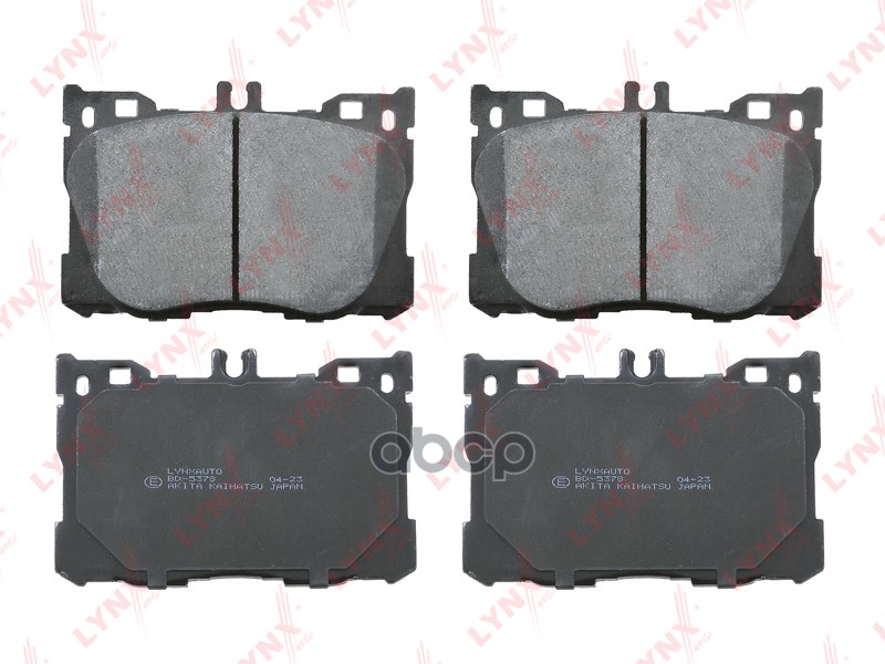 Колодки тормозные передние MERCEDES-BENZ C(W205) 13> / E(W213) 16> / CLS(C257) 17> / GLC(X253) 15> LYNXauto арт. bd-5378
