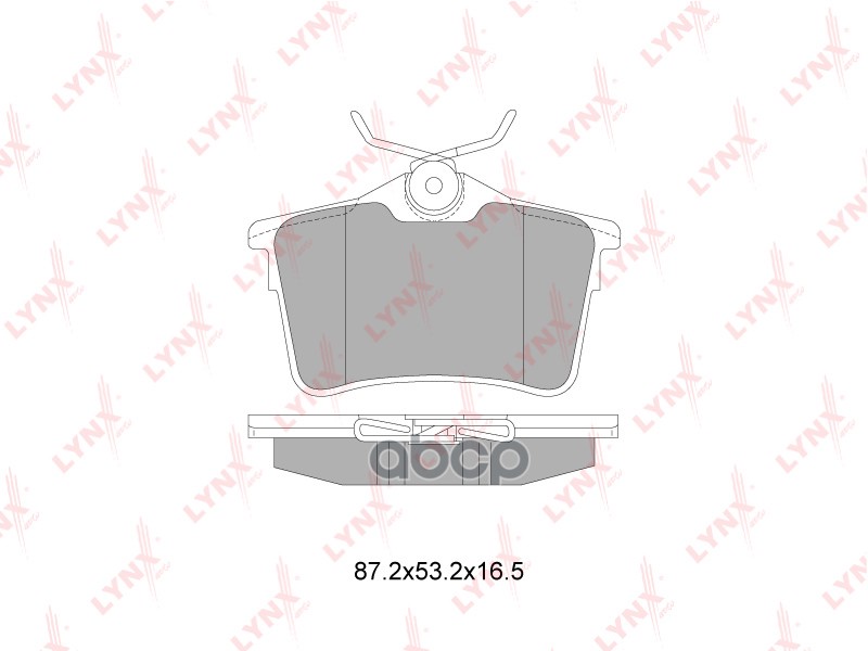 Колодки тормозные задние подходит для CITROEN Berlingo 1.4-1.6D 08, PEUGEOT 308 SW 1.4-2.0D 07 / Partner 1.6-1.6D 08 BD-6113 ...