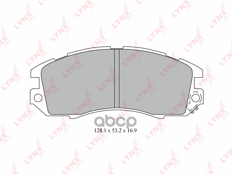 Колодки Тормозные Передние Subaru Impreza 1.6-2.0 92-00 / Legacy I-Ii 1.8-2.2 >98 LYNXauto арт. bd-7112