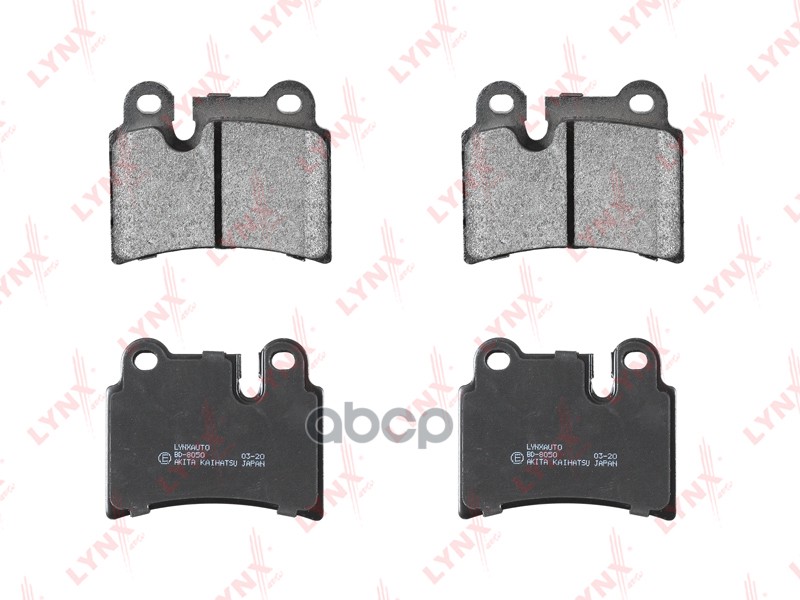 Колодки Тормозные Дисковые | Зад | LYNXauto арт. BD8050