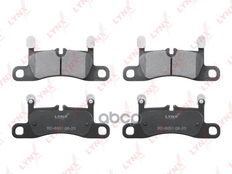 Колодки Тормозные Дисковые | Зад | LYNXauto арт. BD8051