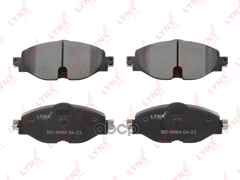 Колодки тормозные передние AUDI Q3 18>  FORD Tourneo Connect 22>  SKODA Karoq 17>  VW Caddy IV-V 15> LYNXauto арт. bd-8064
