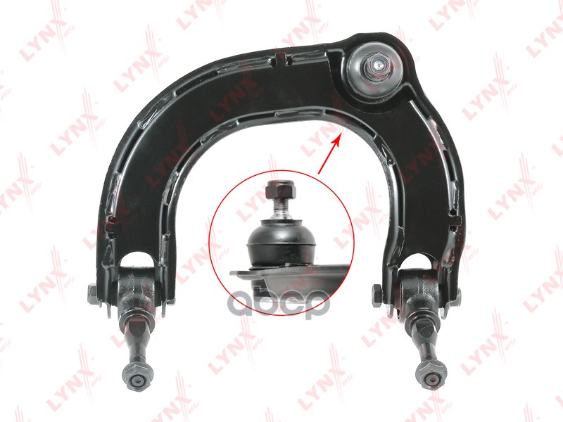 Рычаг верхний L / Перед. подв. HYUNDAI Sonata(EF) 2.0-2.7 98-04 / XG 2.5-3.5 98-05  KIA Magentis(GD) LYNXauto арт. c5150l