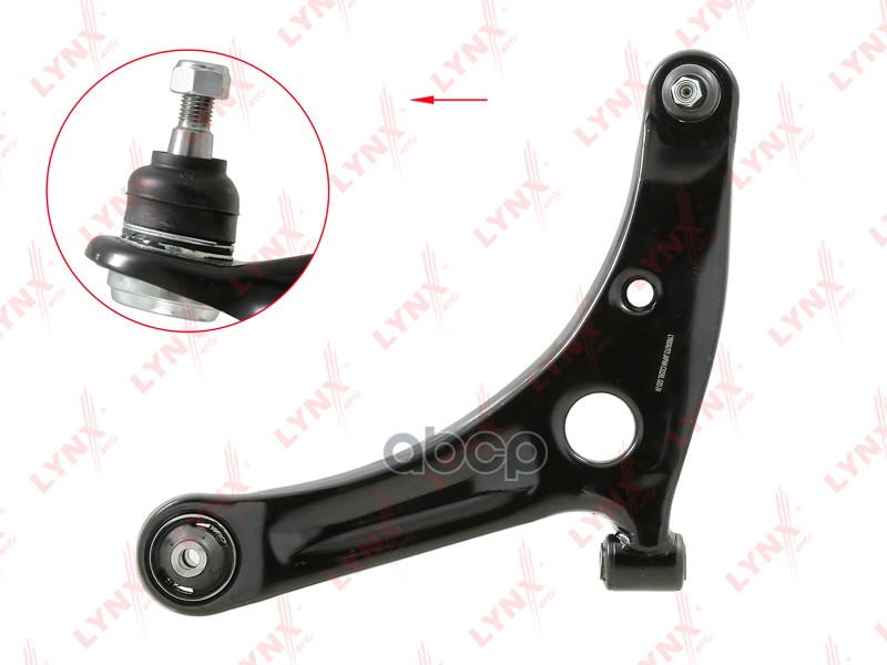 Рычаг передний левый MITSUBISHI COLT (Z3) (2004>) LYNXauto C5226L LYNXauto арт. C5226L