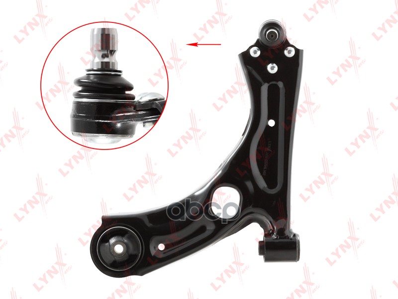 Рычаг передний нижний L GM Aveo III/Cobalt LYNXauto C5784L LYNXauto арт. C5784L