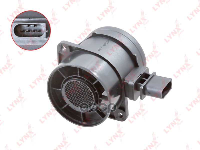 Датчик массового расхода воздуха MERCEDES-BENZ Sprinter(B906) 06-09 / Viano(W639) 06> / Vito(W639) 0 LYNXauto арт. dm-1418