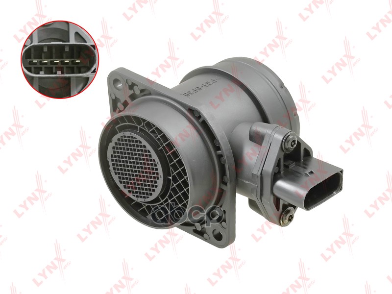 Датчик массового расхода воздуха AUDI A3 1.9D 96-03 / A4 1.9D 00-04  SKODA Fabia I 1.9D 99> / Octavi LYNXauto арт. dm-1467