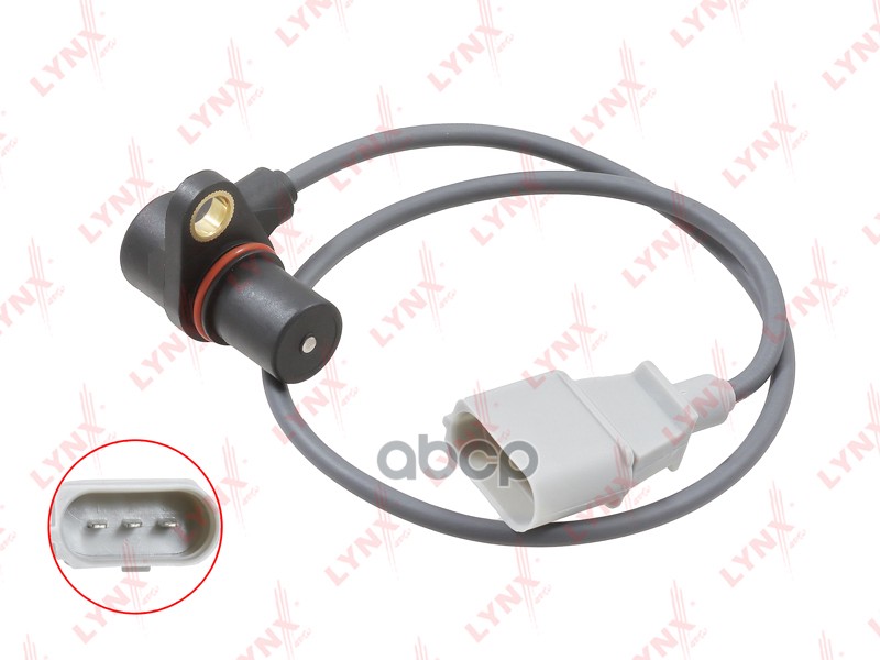 Датчик положения коленчатого вала AUDI A4 B6 02-05 3.0 / A6 C5 01-05 2.4  3.0 / A8L D3 03-06 3.0 / T LYNXauto арт. dm-3007
