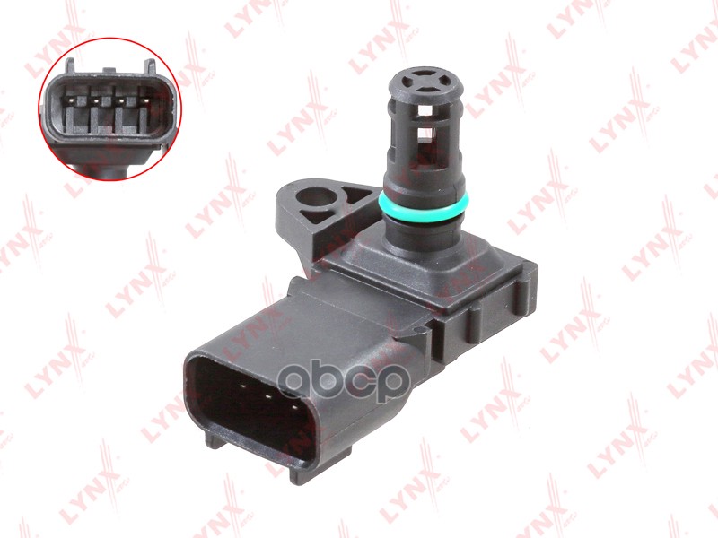 Датчик давления FORD C-Max I-II 1.6 07-19 / Fiesta IV-VI 1.25-1.6 00> / Focus II-III 1.4-1.6 04> / F LYNXauto арт. dm-5327