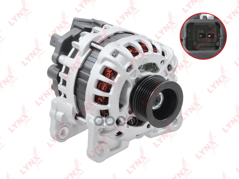Генератор LADA Largus 1.6 12>  RENAULT Duster 1.6 12> / Sandero I 1.4-1.6 09> / Logan I 1.4-1.6 07> LYNXauto арт. ea-1295