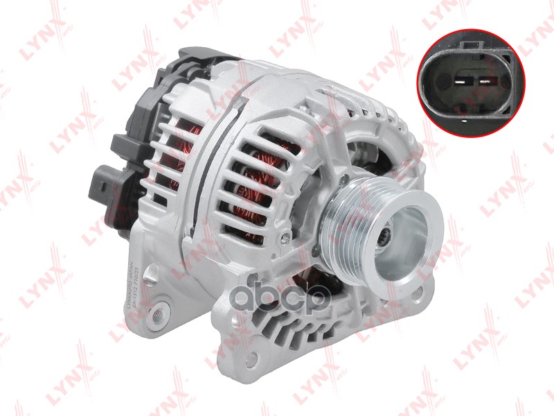 Генератор AUDI A2 1.4 00-05, SKODA Fabia 1.4, 2.0 99-08 / Octavia I-II 1.4-2.0 96-13, VW Golf IV 1.4-2.0 97-06 EA-1312 LYNXau...